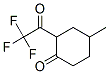 266309-22-2,Cyclohexanone, 4-methyl-2-(trifluoroacetyl)- (9CI)