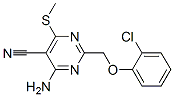 266309-89-1,4-AMINO-2-[(2-CHLOROPHENOXY)METHYL]-6-(METHYLTHIO)PYRIMIDINE-5-CARBONITRILE