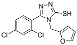 266312-58-7,5-(2,4-DICHLOROPHENYL)-4-(2-FURYLMETHYL)-4H-1,2,4-TRIAZOLE-3-THIOL