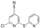 266337-47-7,2-CHLORO-6-(2-PYRIDYLTHIO)ISONICOTINONITRILE