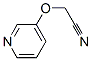 266348-17-8,Acetonitrile, (3-pyridinyloxy)- (9CI)