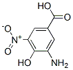 267014-44-8,Benzoic acid, 3-amino-4-hydroxy-5-nitro- (9CI)