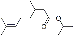 26728-45-0,isopropyl 3,7-dimethyloct-6-enoate