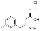 269398-82-5,(R)-3-AMINO-4-(3-METHYLPHENYL)BUTANOIC ACID HYDROCHLORIDE