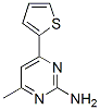 26963-43-9,4-METHYL-6-(2-THIENYL)-2-PYRIMIDINAMINE