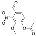 2698-69-3,4-FORMYL-2-METHOXY-3-NITROPHENYL ACETATE