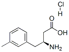 270062-92-5,(S)-3-AMINO-4-(3-METHYLPHENYL)BUTANOIC ACID HYDROCHLORIDE