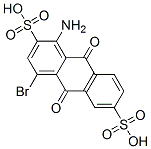 27063-64-5,1-amino-4-bromo-9,10-dioxo-9,10-dihydroanthracene-2,6-disulfonic acid
