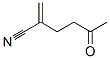 272109-12-3,Hexanenitrile, 2-methylene-5-oxo- (9CI)