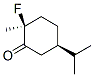 272114-51-9,Cyclohexanone, 2-fluoro-2-methyl-5-(1-methylethyl)-, (2S,5R)- (9CI)