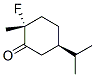 272114-52-0,Cyclohexanone, 2-fluoro-2-methyl-5-(1-methylethyl)-, (2R,5R)- (9CI)