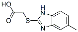 27231-37-4,(5-METHYL-1H-BENZOIMIDAZOL-2-YLSULFANYL)-ACETIC ACID