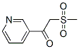 27302-95-0,2-(METHYLSULFONYL)-1-PYRIDIN-3-YLETHANONE
