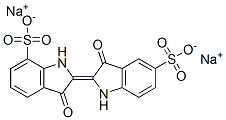 27414-68-2,disodium 2-(1,3-dihydro-3-oxo-7-sulphonato-2H-indol-2-ylidene)-3-oxoindoline-5-sulphonate
