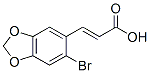 27452-00-2,2-BROMO-4,5-METHYLENEDIOXYCINNAMIC ACID