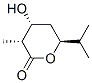 274905-39-4,2H-Pyran-2-one,tetrahydro-4-hydroxy-3-methyl-6-(1-methylethyl)-,(3R,4R,6S)-(9CI)