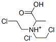 2752-21-8,1-carboxyethyl-bis(2-chloroethyl)azanium chloride