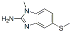 27582-10-1,Benzimidazole, 2-amino-1-methyl-5-(methylthio)- (8CI)
