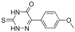 27623-06-9,6-(4-METHOXYPHENYL)-3-THIOXO-3,4-DIHYDRO-1,2,4-TRIAZIN-5(2H)-ONE