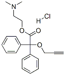 2765-97-1,2-(dimethylamino)ethyl diphenyl(prop-2-ynyloxy)acetate hydrochloride