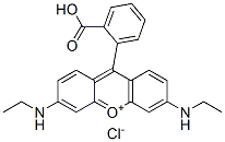 2768-89-0,9-(2-carboxyphenyl)-3,6-bis(ethylamino)xanthylium chloride