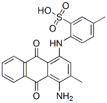 27711-76-8,4-[(4-amino-9,10-dihydro-3-methyl-9,10-dioxo-1-anthryl)amino]toluene-3-sulphonic acid