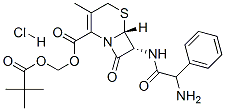 27726-31-4,(pivaloyloxy)methyl [6R-[6alpha,7beta(R*)]]-7-(2-amino-2-phenylacetamido)-3-methyl-8-oxo-5-thia-1-azabicyclo[4.2.0]oct-2-ene-2-carboxylate monohydrochloride