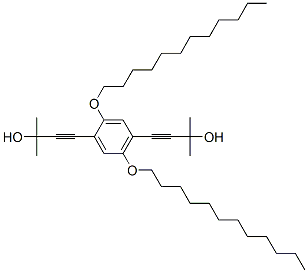 277316-22-0,4,4''[2,5-BIS(DODECYLOXY)-1,4-PHENYLENE]BIS[2-METHYL-3-BUTYN-2-OL]