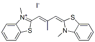 2783-73-5,3-methyl-2-[2-methyl-3-(3-methyl-3H-benzothiazol-2-ylidene)prop-1-enyl]benzothiazolium iodide