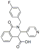 278782-55-1,2-(4-FLUOROBENZYL)-1-OXO-3-PYRIDIN-4-YL-1,2,3,4-TETRAHYDROISOQUINOLINE-4-CARBOXYLIC ACID