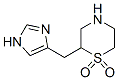 278789-88-1,Thiomorpholine, 2-(1H-imidazol-4-ylmethyl)-, 1,1-dioxide (9CI)