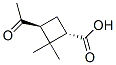 279240-50-5,Cyclobutanecarboxylic acid, 3-acetyl-2,2-dimethyl-, (1S,3S)- (9CI)