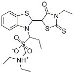 27930-82-1,2-(3-ETHYL-4-OXO-2-THIOXO-5-THIAZOLIDINYLIDENE)-3(2H)-BENZOTHIAZOLE PROPANE SULFONIC ACID TRIETHYLAMINE SALT