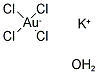 27988-75-6,POTASSIUM TETRACHLOROAURATE(III) N-HYDRATE
