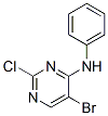 280581-50-2,5-Bromo-2-chloro-N-phenyl-4-pyrimidinamine