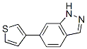 281203-98-3,6-THIOPHEN-3-YL-1H-INDAZOLE