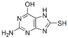 28128-40-7,2-AMINO-6-HYDROXY-8-MERCAPTOPURINE