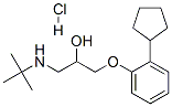 28163-36-2,1-tert-butylamino-3-(o-cyclopentylphenoxy)propan-2-ol hydrochloride