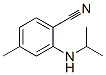 28195-00-8,2-isopropylamino-4-methylbenzonitrile