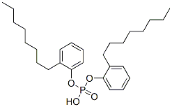 28258-94-8,bis(octylphenyl) hydrogen phosphate