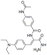 28272-05-1,4-acetamido-N-[(Z)-2-(4-diethylaminophenyl)-1-(hydrazinecarbonyl)ethen yl]benzamide