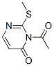 283168-85-4,4(3H)-Pyrimidinone,  3-acetyl-2-(methylthio)-