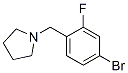 283173-83-1,1-(4-BROMO-2-FLUOROBENZYL)PYRROLIDINE, 98% MIN.