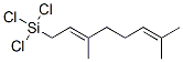 28333-49-5,TRICHLORO-((E)-3,7-DIMETHYL-OCTA-2,6-DIENYL)-SILANE
