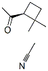 28353-00-6,(1S,3S)-3-ACETYL-2,2-DIMETHYLCYCLOBUTANE ACETONITRILE