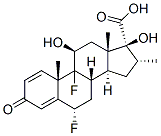 28416-82-2,(6a,11b,16a,17a)-6,9-Difluoro-11,17-dihydroxy-16-methyl-3-oxoandrosta-1,4-diene-17-carboxylic acid