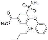 28434-74-4,sodium 3-(aminosulphonyl)-5-(butylamino)-4-phenoxybenzoate