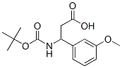 284493-53-4,3-(BOC-AMINO)-3-(3-METHOXYPHENYL)PROPIONIC ACID
