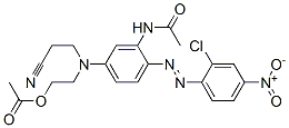 28462-17-1,2-[[3-acetamido-4-[(2-chloro-4-nitrophenyl)azo]phenyl](2-cyanoethyl)amino]ethyl acetate