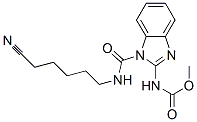 28559-00-4,methyl [1-[[(5-cyanopentyl)amino]carbonyl]-1H-benzimidazol-2-yl]carbamate